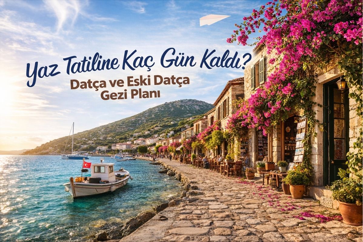 Yaz Tatiline Kaç Gün Kaldı? 2026 Yazı İçin Datça ve Eski Datça Gezi Planı